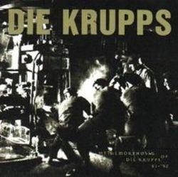 Κόψτε τα τραγούδια Die Krupps online δωρεαν.