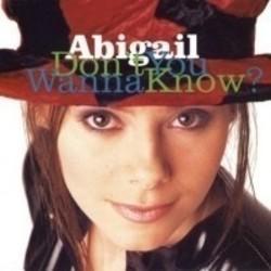 Κόψτε τα τραγούδια Abigail online δωρεαν.